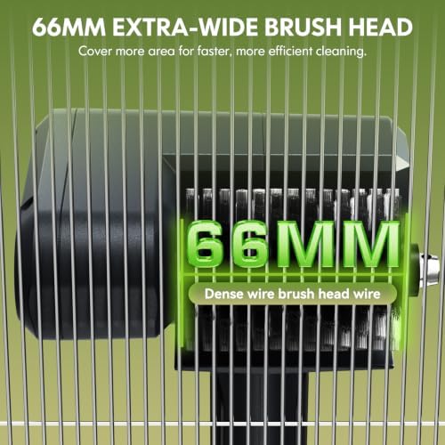 Electric Grill Brush, 2 Pack BBQ Giddy Up Grill Cleaner，6000mAh - Image 6