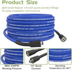 Super Flexible Pressure Washer Hose 50FT x 1/4" - Image 2