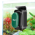 AQQA Aquarium Strong Magnetic Cleaner Brush, Fish Tank Glass Algae Magnet Cleaning Tool Floating Cleaner Scrubber Brush with 2 Detachable Scraper (Green,L) by AQQA