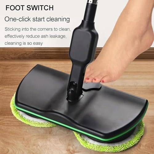 Cordless Electric Mop,Floor Scrubber and Polisher Machine,Spinning Cleaner Vacuum,Electric Mops for Floor Cleaning,Floor Buffer Polisher for Home with Replacement Pad - Image 6