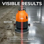 SUNMAX 22" Walk-Behind Commercial Floor Scrubber Machine, 31" Squeegee - Image 4