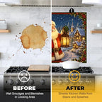 NYZE Christmas Santa Stove Top Covers for Electric Stove 28 x20 inch - Image 4