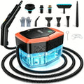 2500W Steam Cleaner,1.9 Quart Tank,3 Level Adjustable Handle by Trelyna