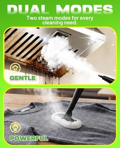 POPCHOSE Portable Handheld Steam Cleaner with Detergent Dispenser - Image 4