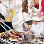 E-far Silicone Cooking Utensils Set, 30-Piece Khaki Kitchen Utensils Set - Image 4