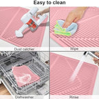 KindGa Stove Cover - Stove Top Covers for Electric Stove 28 x 20 Inch Pink - Image 6