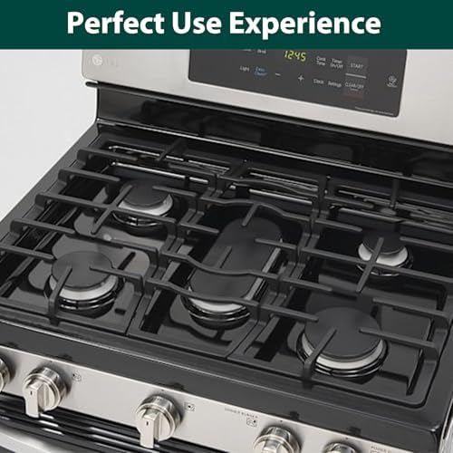 AEB73125001 Stove Grates Replacement Parts for LG 5 Burner Gas Stove Grates Cast Iron Wok Support Burner Wok Grate 19.6’’ x 10.6’’ Side Surface Burner LRG3061ST/01 LRG3061BD Stovetop Range Grate 1 Pcs - Image 7