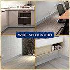 Vinyl Baseboard Molding Trim 6 Inch Peel and Stick Cove Base - Image 5
