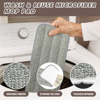 HOMTOYOU Wet Mop for Floor Cleaning: Spray Mop for Multi-Surface Floors - Image 3