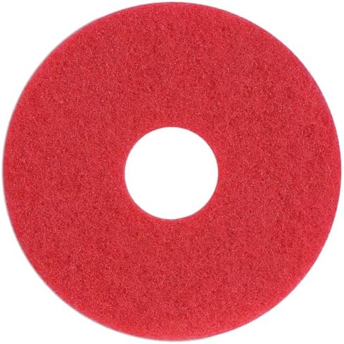 MVP Lead Off Premium Red Buff 12" Floor Pad (Box of 5) by Sanico