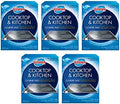 Glisten GC0608T Cooktop & Kitchen Cleaning, 8 Large/16 Small Pads Per Box, 5 Pack by Glisten