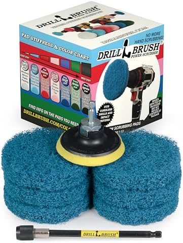 Cleaning Supplies - Drill Brush - Kitchen Sink - Hard Water Stain Remover by Drillbrush