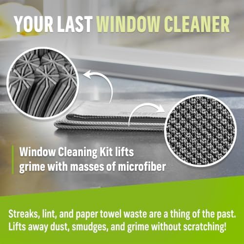 E-Cloth Window and Glass Cleaner Kit, Just Add Water - 1 Kit - Image 5