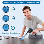ATEngeus Compressed Air Duster, Electric Air Duster, Cordless Air Duster for Computer, Stepless Speed, Keyboard Cleaner, Replace Canned Air, Brushless Motor, 6000mAh - Image 4