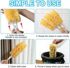 20 Pack Heavy Duty Duster Refills for Swiffer, Multi-Surface 360° Disposable Dusters Kit for Cleaning Dusting Electronics Furniture Blind Ceiling Fan (Handle is Not Included) - Image 6