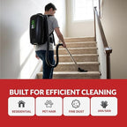 Atrix Ergo Backpack Canister Vacuum, Portable Cleaner with Attachments for Professional and Residential Use, VACBP1 Standard Bundle - Image 6