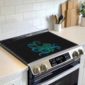 Green Octopus Electric Stove Top Cover Protector,Glass Flat Top Stove Mat,Heat-Resistant Oven Induction Cooktop Mat for Ceramic Countertop Mats Dish Drying Mat by Unknown