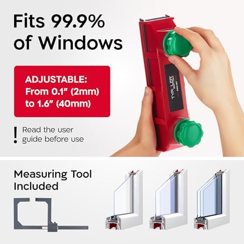 Tyroler Magnetic Window Cleaner Tool 0.1"-1.6" Thick | The Glider D4 - Image 3