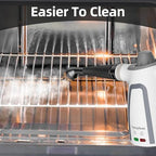Spurgehom High-Pressure Steam Cleaner 1050W Fast Heating, 11-in-1 Multi-Surface Steamer with Safety Lock & 8 Accessories – Dirty-Free for Floors, Windows, Cars - Image 5