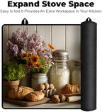 Heat-resistant Stove Top Cover - 28.5" X 20.5" Cooktop Protector Covers, Scratch-resistant Washable Pad Kitchen Countertop Mat (Vase, 28.5" x 20.5") - Image 6