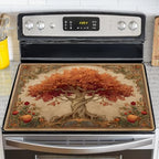 NYZE Tree of Life Silicone Stove Top Cover, Electric Glass 28"x20" by GIVEYOUTHEBEST