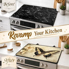 Stove Top Cover,28.5"L x 20.14"W,Heat Resistant Cooktop Protector Mat - Image 4