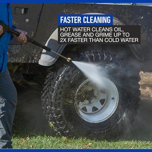 Powerhorse Gas Hot Water Pressure Washer with Diesel Heater, 4,000 PSI - Image 3