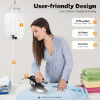 Industrial Iron Machine, Professional Gravity Feed Industrial Electric Steam Iron 1200W,Steam Iron for Clothes, 140~428℉,with 3L tank - Image 5