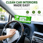 Air Jungles All Purpose Surface Cleaning Wipes 70 Count, XL 8x10 Inch - Image 3