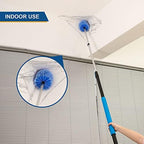 VITEVER Twist-On Cobweb Duster Head Brush, Fits Standard 3/4 inch Threaded Poles, Attachment Spider Web Duster Brush for Outdoor & Indoor Cleaning - Image 5
