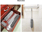 5-in-1 Microfiber Duster with Extension Pole (30-100") Kit for High Ceiling, Fan, Cobweb, Blind & Furniture, Bendable Washable Heads, Reusable Dusters for Cleaning - Image 5