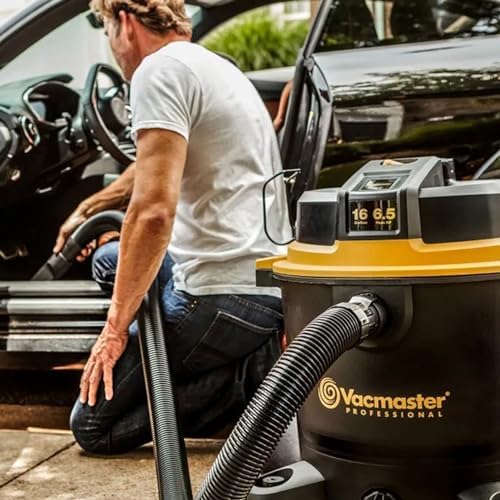 Vacmaster Professional - Wet/Dry Vac, 16 Gallon, Beast Series, 6.5 HP 2-1/2" Hose (VJH1612PF0201), Black - Image 6