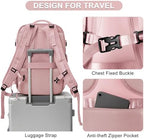 coofay Expandable Travel Backpack For Women Men Airline Approved Personal Item Backpack For Airlines Carry On Backpack Flight Approved Waterproof Backpack For Traveling On Airplane Gym Travel Bag - Image 7