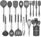 Umite Chef Kitchen Utensil Set, 15pcs Silicone Cooking Utensils by UmiteChef