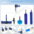 wlich 26ft High Reach Duster Kit, Aluminum 5-20ft Fan & Window Cleaner Set - Image 3
