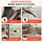 2500W High Pressure Handheld Steam Cleaner, Portable Steamer for Cleaning - Image 6