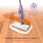 Shark Steam Pocket Mop with 2 Washable Double-sided Pads, Purple, S3501 - Image 2