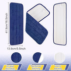 16.5 inch Reusable Mop Pads Microfiber Spray Mop Replacement Heads for Wet/Dry Mops Compatible with Bona Floor Care System (5 Pack) - Image 3