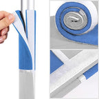 MRKG Refrigerator Door Handle Covers, Set of 5, Washable Without Fading, Keep Your Kitchen Appliance Clean from Smudges, Drips, Food Stains, Oil, 15.6X 5.6 inches, 6x3.5 inches (Blue, Grey) - Image 5