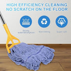 Commercial Mop with Extra Head Replace,63" Heavy Duty Industrial Mop - Image 2