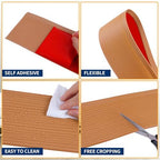 Vinyl Baseboard Molding Trim 4 Inch Peel and Stick Cove Base - Image 3