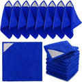 Gersoniel Magnetic Microfiber Cleaning Cloth, Dark Blue, 6 x 6 Inch, 8 Pcs by Gersoniel