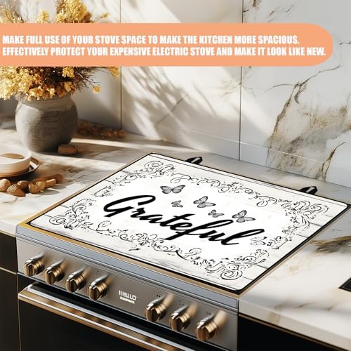 28"x20" Anti-Slip Electric Stove Top Cover - Image 5