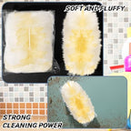 Vesici 150 Pcs Duster Refills Compatible with Swiffer Dusters Bulk Disposable Replacement Thickened with 1 Handle Heavy Duty for Cleaning, Office (Yellow) - Image 4