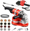 Industrial 2800W Concrete Grinding and Polishing Machine, 3-Head Electric Diamond Grinder with 8” Coverage, 6 Adjustable Speeds, for Professional Concrete, Stone, Marble, and Metal 03 by Unknown