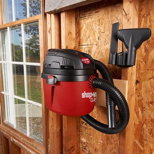 Shop-Vac 1.5 Gal 2.0 Peak HP Wet/Dry Vacuum, Wall Mount Small Vac, 2030100 - Image 3
