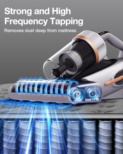 Jimmy BX7 Pro Max Graphene Mattress Vacuum Cleaner with Dust Sensor, Bed Vacuum with UV Light, 550W Powerful 16Kpa Suction Handheld Vacuums Couch Cleaner (Corded) - Image 4