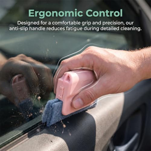 2PCS Magic Car Window Track Cleaner Tool Set, Mixed Color - Image 4
