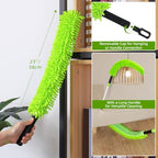 Qaestfy 3-in-1 Ceiling Fan Blade Cleaner Duster with 76" Extendable Handle - Image 4