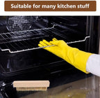 Copper Stove Brush with Wood Handle for Kitchen Oven Cleaning - Image 3